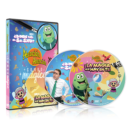 Dvd- Combo Mágico