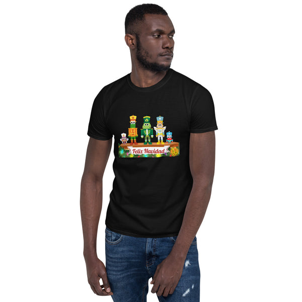 Camiseta de manga corta Unisex Cascanueces Navidad