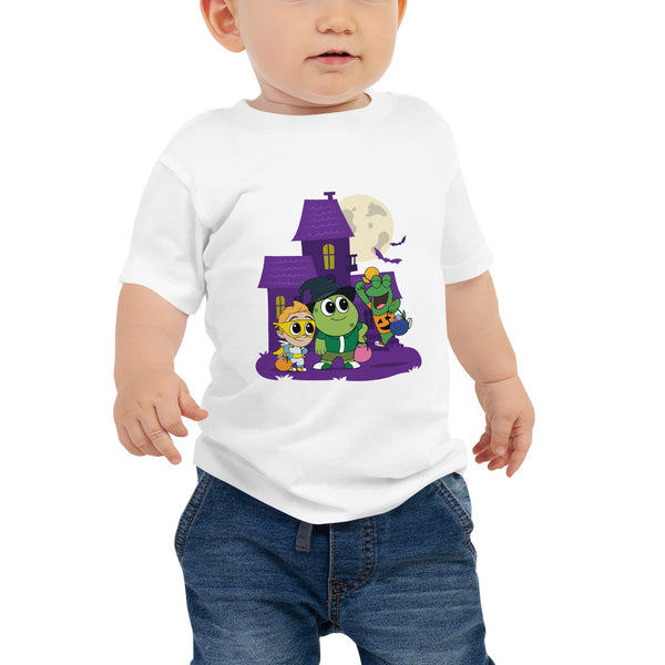 Camiseta para bebé Trick or Treat personajes