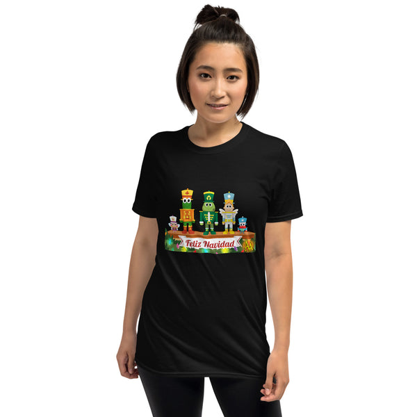 Camiseta de manga corta Unisex Cascanueces Navidad