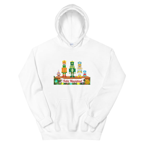 Hoodie Unisex Cascanueces Navidad